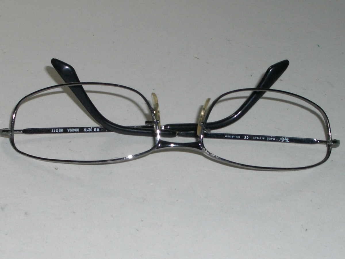 レイバン Ray-Ban RB3216 006 59ロ17 度あり RAY BAN RB3216 59[]17 CHROME SLEEK RECTANGULARs SUNGLASSES