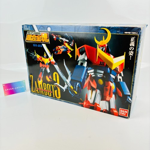Modellino Soul Of Chogokin GX-23 Zambot 3 Bandai ABS PVC pressofuso usato - Foto 24 di 24