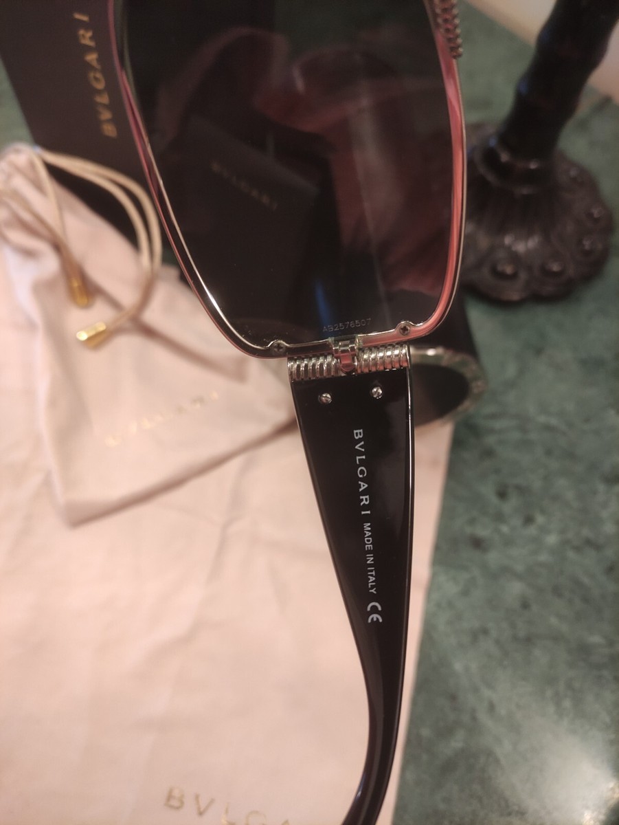 Bvlgari Wrap Black Women Man Sunglasses 6011 | eBay