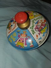 VINTAGE CHEIN TIN TOY TOP NURSERY RHYMES