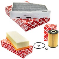 Inspektionspaket Filterset Febi FüR Audi A3 Tt Seat Leon Altea Skoda Octavia Vw