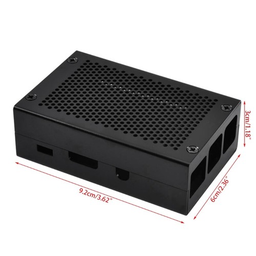 for 3 Model B Pi 2B Heat Dissipation Cooler Box for Pi 4B Enclosure - Afbeelding 8 van 9