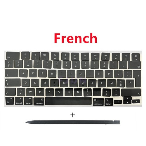 New French Keycap For Macbook Pro Retina M1 14" Pro Max 16" A2442 A2485 2021