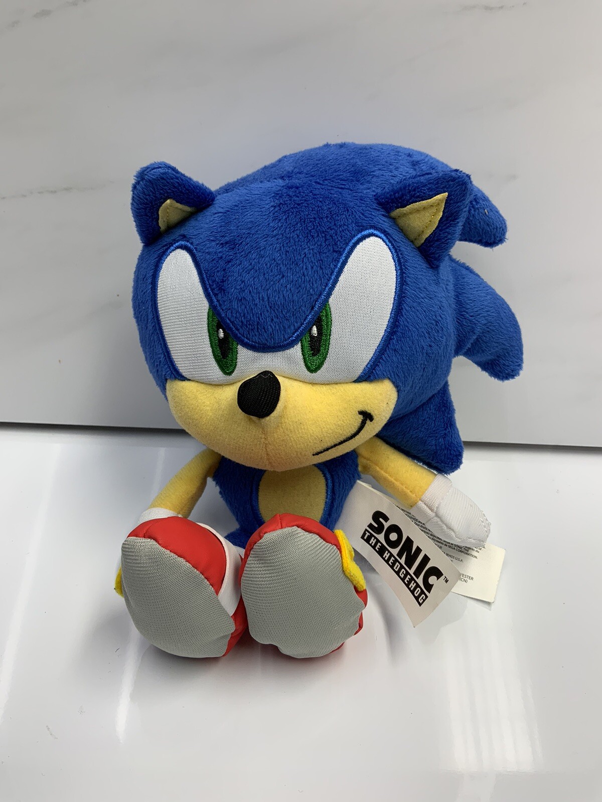 Sonic The Hedgehog Soft Toy Hedgehog Gaming Plush 8” Jakks Pacific