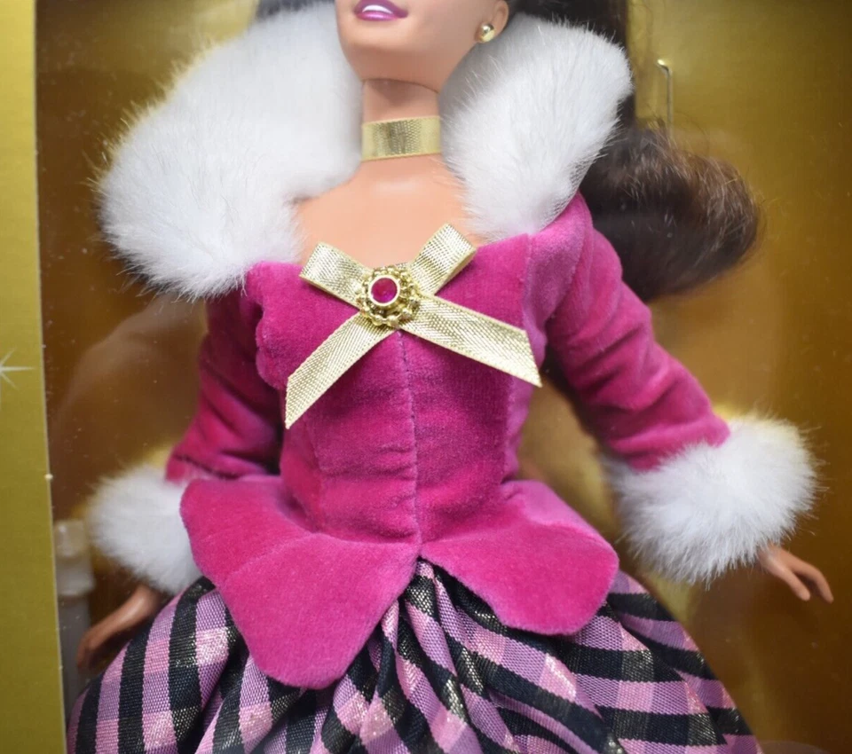 Barbie Puppe Collector Winter Rhapsody AVON Exclusiv. Sammler Barbie. Mattel OVP - Bild 4 von 4