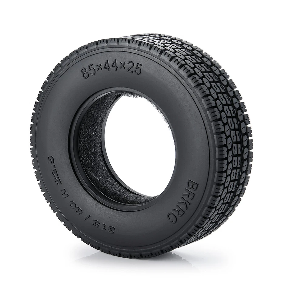 2/4PCS 22mm/25mm Gummireifen Radreifen für 1/14 Tamiya Tractor Truck RC Car - Bild 2 von 4