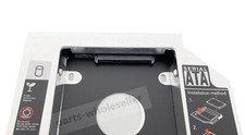 2nd Second HDD SSD Hard Drive Optical bay Caddy Frame for HP Compaq 610 615 616