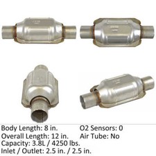Catalytic Converter-Universal Converter Eastern Mfg 70249