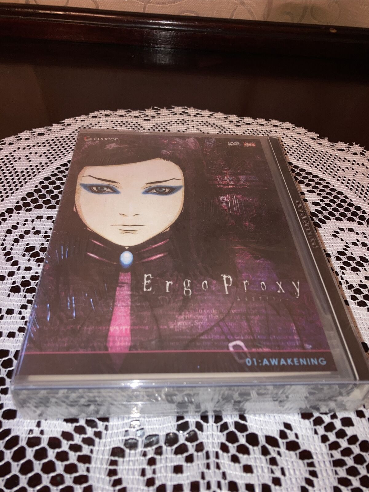 Ergo Proxy 3-DVD Lot Anime Series Volumes 1 2 3 Episodes 1-12 Geneon