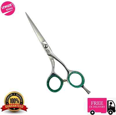 Profi Friseurschere Friseursalon Haarschneideschere 5,5'' grün