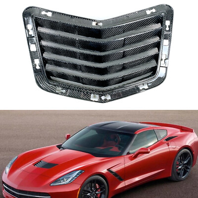 Für 2014-2019 Corvette C7 Stingray Frontstoßstange Haubenlüftungsabdeckung