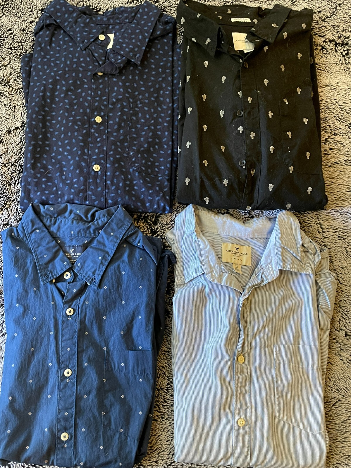 Lot of American Eagle Dress Shirts eBay