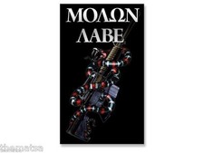 5" MOLON LABE SNAKE AR-15 LAPTOP TOOLBOX HELMET BUMPER STICKER DECAL MADE IN USA