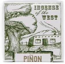 Piñon Natural Wood Incense Bricks, 40 Count - Made in the USA