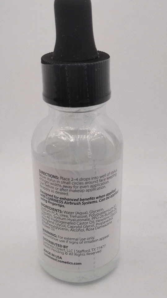 New Sealed Luminess Bulgarian Rose Serum Mist Air Delivered Tones Balance 1oz - Image 3 of 3