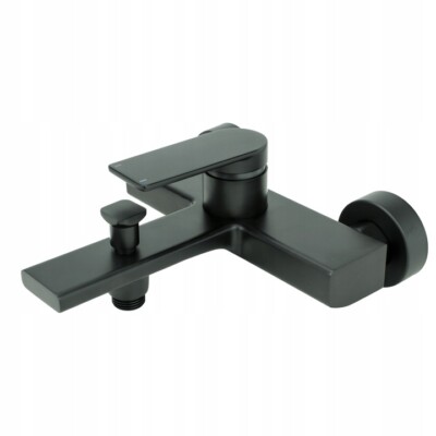 Badewanne Einfüllhahn schwarz Badewanne Mixer Wanne Messing Wandmontage Badezimmer Wasserhahn 273