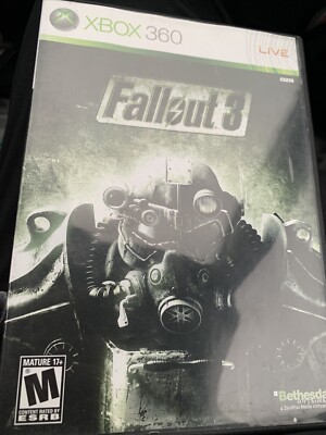 Fallout 3 Xbox 360 CIB Complete With Manual Game