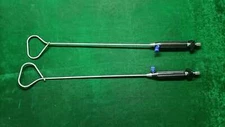 2pc Laparoscopic Snake Liver Retractor 5mmx330mm Reusable Surgical Instruments