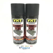 VHT SP201-2 PACK BLACK High Temperature Wrinkle Finish Durable Texture Coating 