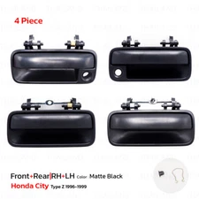 For Honda City Type Z Sedan 1996 - '99 Set 4dr Outside Outer Door Handle