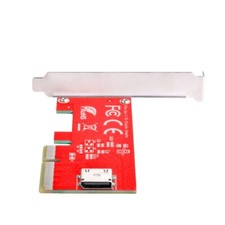 PCI-E 3.0 Express 4.0 x4 to Oculink Internal SFF-8612 SFF-8611 Host Adapter f...