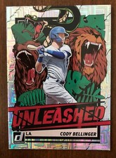 2021 Donruss Unleashed Cody Bellinger #UNL4 Silver Foil Insert