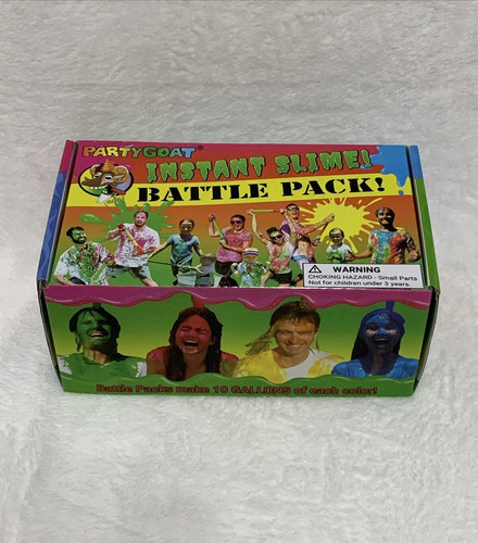 Party Goat Instant Slime Battle Pack Powder, Party Fun, Kids Outdoor Games