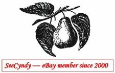 Pretty Pear on Stem with Leaves - FREE SHIPPING OFFER! - Unmounted Rubber Stamp