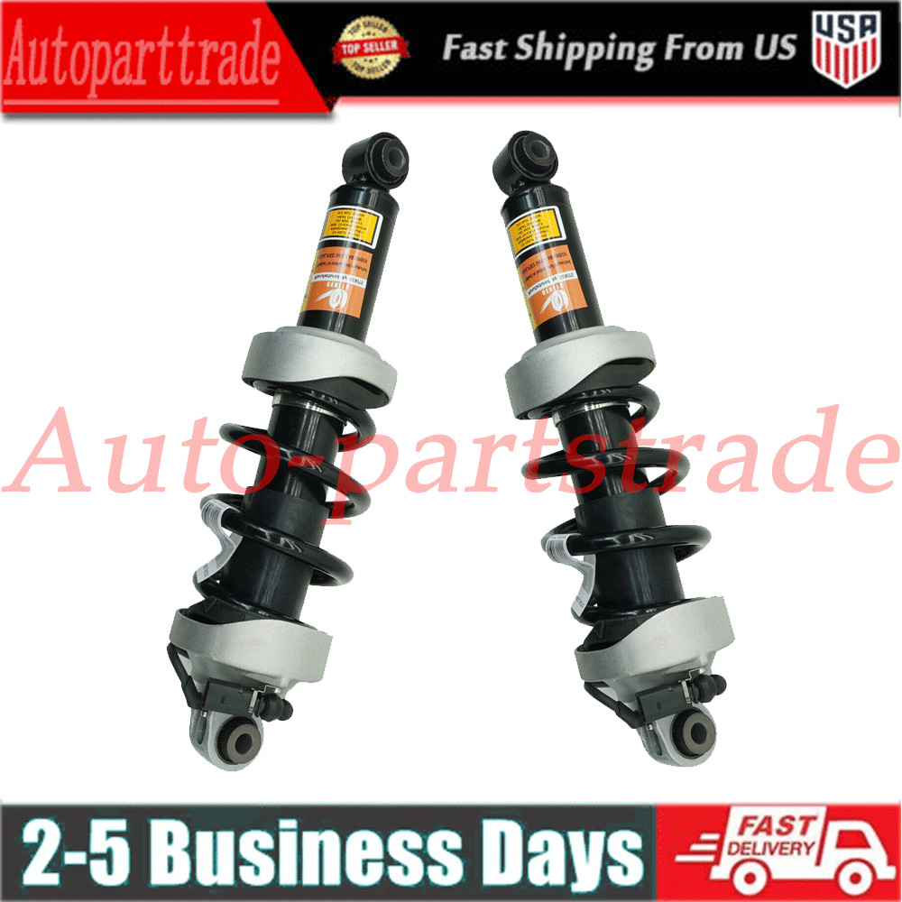 Pair Front Magnetic Ride Coil Spring Struts Shocks For Audi R8 V8 V10 2007-2015