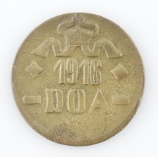1916 T Deutsche Ostafrika 20 Heller Extra Feine KM#15a M&uuml;nze