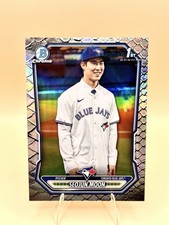 2026 Bowman Chrome Reptilian Refractor RARE BCP-127 Seojun Moon Blue Jays