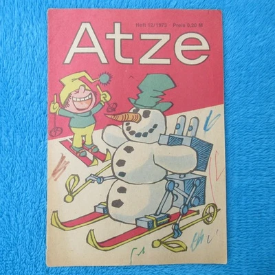 ATZE Nr 12 von 1972 Fix und Fax Pats Reiseabenteuer DDR Jürgen Kieser Z1 Z2 - Bild 1 von 4