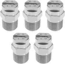 The Lord of the Tools 5PCS Flat Fan Spray Tip 1/4BSPT Male Thread Nozzle... 