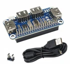 Durable 4 Port USB Hub USB to UART Debugging for Raspberry Zero/W