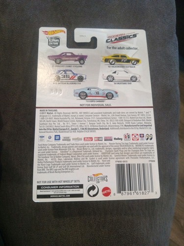 Hot Wheels Car Culture Premium Modern Classics ‘84 Ford Mustang SVO In Case - Picture 6 of 7