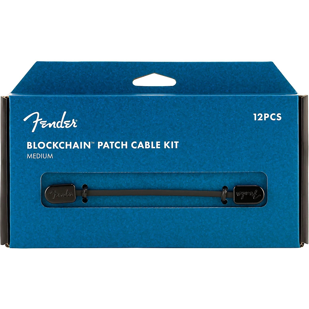 Fender Blockchain Patch Cable Kit Medium Black 20790₽
