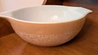 Vintage Pyrex Woodland Tan Cinderella Mixing Cinderella Nesting Bowl #443 2.5qt