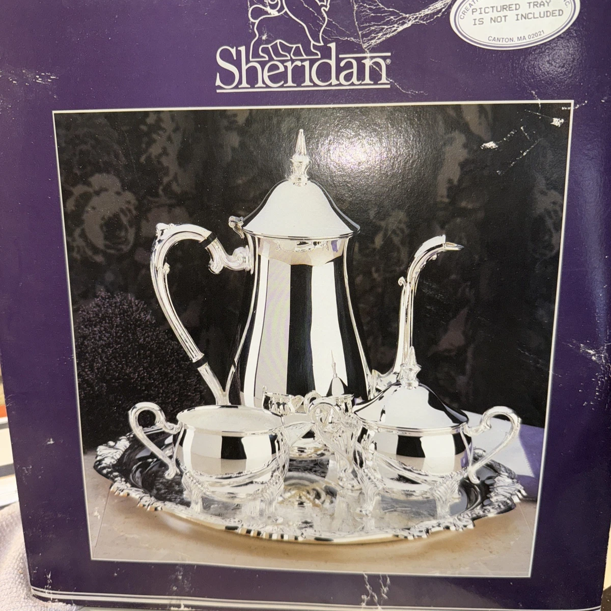 Sheridan Silver In Antique Us Silver-Plated Teapots, Coffee Pots