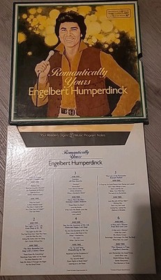 Engelbert Humperdinck Romantically Yours 6 LP Vinyl Box Set Reader's Digest CBS