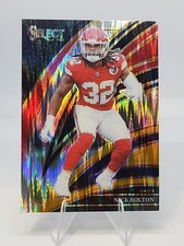 2025 Panini Select - Club Level Nick Bolton #207 Shock Prizm