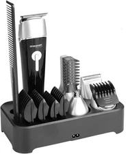 Sminiker Professional 5 in 1 Multi-functional Waterproof Man's Grooming Kit Hair