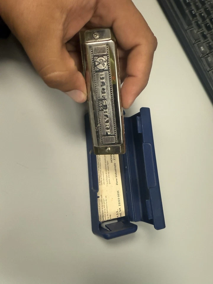 Arp Hohner Blues MS armónica. Con estuche Foto 3 de 4