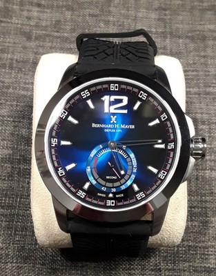 Bernhard H. Mayer Uhr Depius 1871 mit Kautschukband