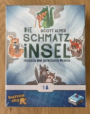 FROSTED GAMES / BUTTON SHY Die Schmatzinsel - Solospiel - Inkl. Erweiterung - Neu & OVP - Frosted Games