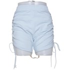 Oh Polly, short, taille : XL, bleu, coton/élasthanne, autre, femmes #D4Y