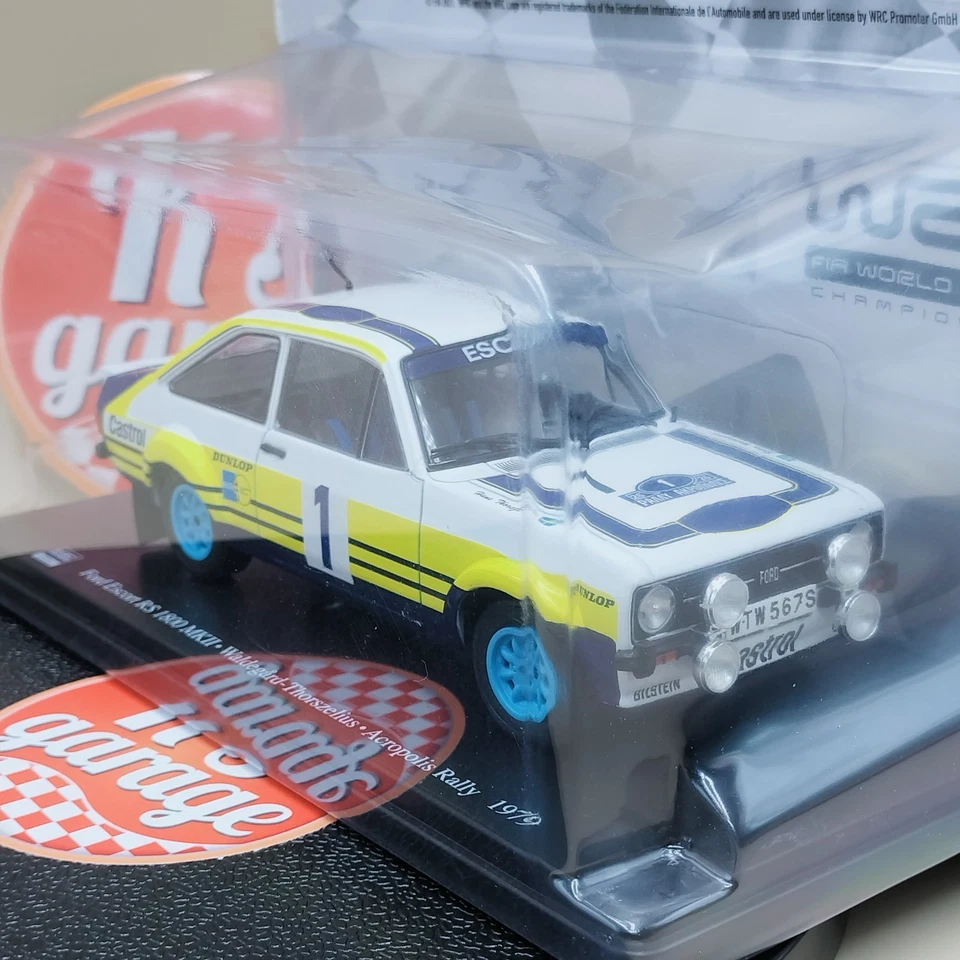 deagostini 1/24 Ford Escort RS 1800 MKII Thorszelius Acropolis Rally 1979 - Image 2 of 4