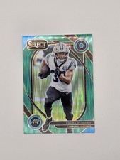 2024 Panini Select - Club Level Chuba Hubbard #238 Neon Green Shock Prizm 1/5