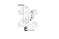 Bga Auslassventil FüR Citroen Visa Bx C15 Zx Peugeot 205 Ii I 305 309 405 J5