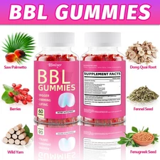 60 Gummies - BBL Women's Hip Support and Feminine Charm Gummies