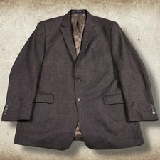 Loro Piana Tallia Blazer Men  s Size 46L 100 Wool Preppy Italian Made In Canada